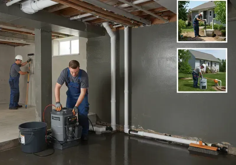 Basement Waterproofing and Flood Prevention process in Wallis, TX